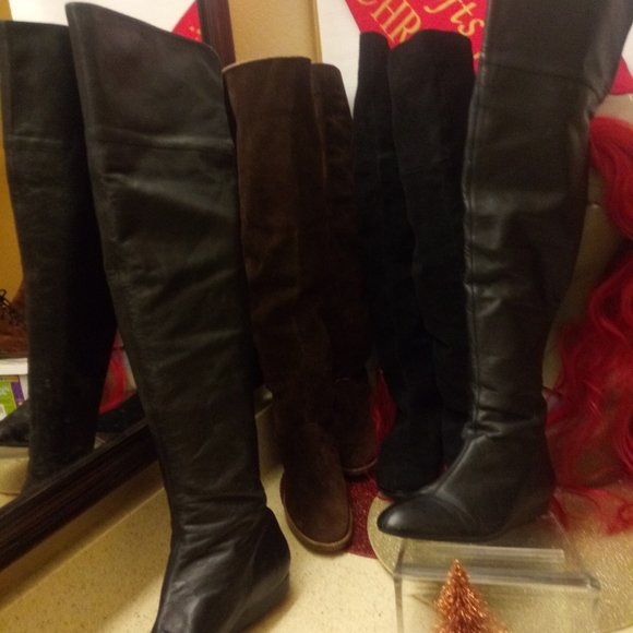 7 For All Mankind Shoes - 7 For All Mankind Over the Knee Boots- Need Heeled